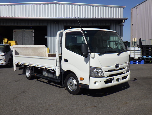 全低床　積載2ｔ　車両総重量5415kg　垂直ゲート付