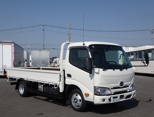 未使用車　全低床　標準ロング　積載2ｔ　車輌総重量4,805kg