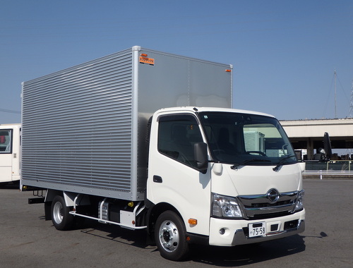 車検R8.6月迄 未使用車 ワイドロング 全低床 積載3ｔ　
