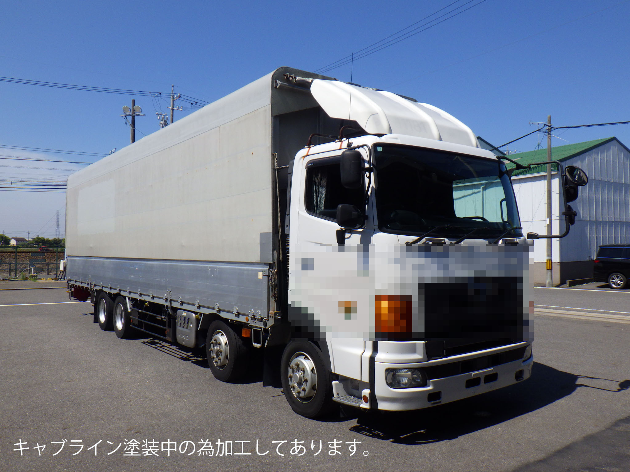 エアートラック4メートル トラックレンタカー大型四軸低床冷凍ウイング車 -29℃設定 【リア