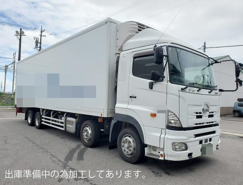 車検R8.6月迄 冷凍バン 4軸 -32℃設 ジョロダーレール 7MT