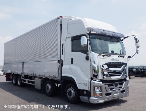 車検R8.2月迄 融雪仕様 4軸低床 ハイルーフ 内高2,650　