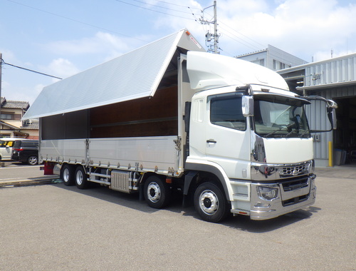 車検R7年10月迄　走行180,000㎞　4軸低床　