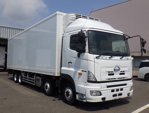 車検R8.6月迄 冷凍バン 4軸 -32℃設 ジョロダーレール 7MT