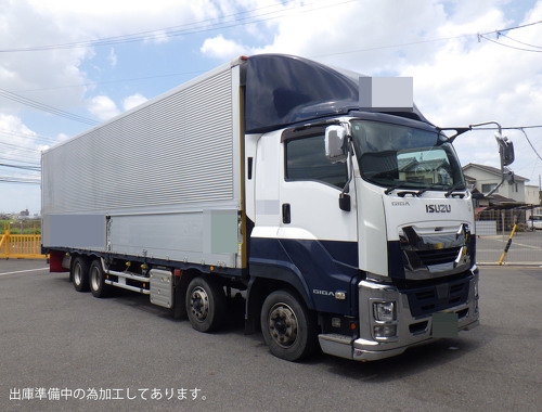 車検R8.1月迄　4軸低床　後輪エアサス　内高2,650
