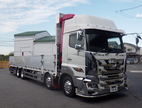 車検R8.1月迄 アルミ平 ｵｰﾀﾞﾒｲﾄﾞ仕様 総輪エアサス AT