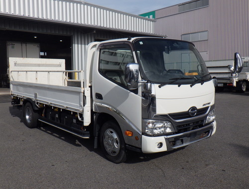 車検R8.5月迄 標準ロング 全低床 車輌総重量5,435kg ゲート付