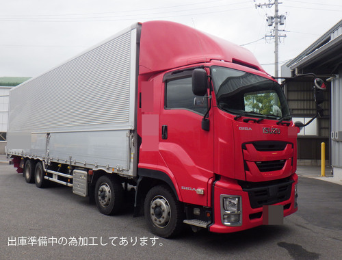 車検R8.4月迄	4軸低床　後輪エアサス　内高2,650