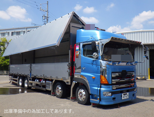 オーダーウイング　410馬力　車検R8.6月迄　総輪エアサス