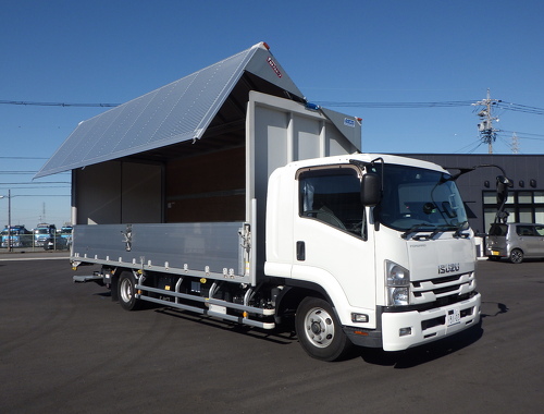 車検R8.4月迄　62ワイド　後輪エアサス　格納ゲート　積載2.35ｔ