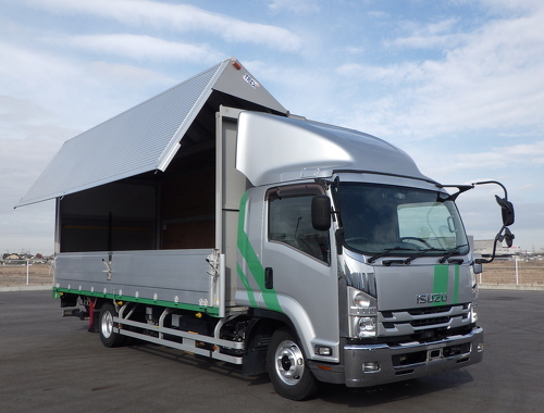 車検R8.8月迄　62ワイド　後輪エアサス　ゲート付　積載2.4ｔ