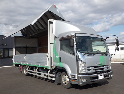 車検R8.8月迄	62ワイド　後輪エアサス　ゲート付　積載2.4ｔ