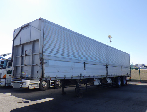 トレーラーウイング 2軸 シングル引き L12.6ｍ 積載20.1ｔ