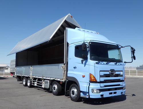 4軸低床　後輪エアサス　内高2,670