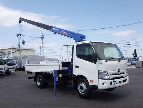 車検R9.5月迄	未使用車　タダノ4段　ワイド　積載3.5ｔ