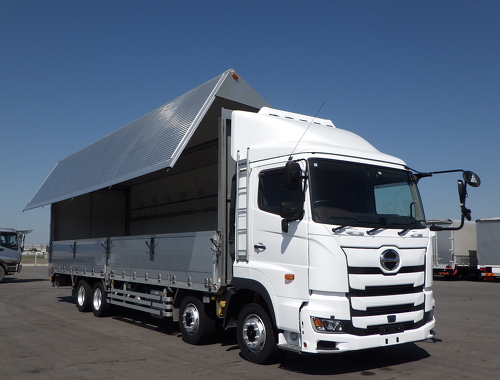 4軸低床　後輪エアサス　内高2,590