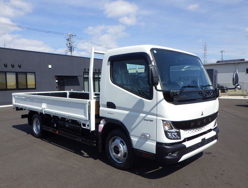 車検R10年1月迄 未使用車 ワイドロング 全低床 積載3ｔ
