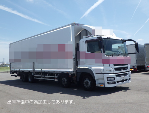 4軸低床　ゲート付　後輪エアサス　内高2,620