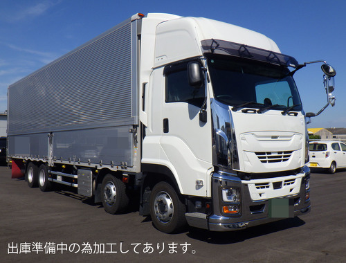 車検R9.2月迄　4軸低床　融雪仕様　ハイルーフ　ボデー内高2,650