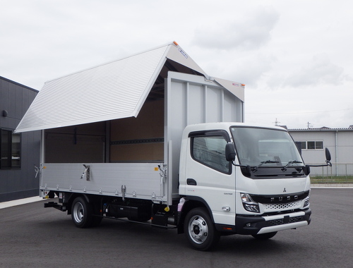 車検R10.4月迄	未登録車 全低床 ワイド超ロング コンビゲート デュオニック
