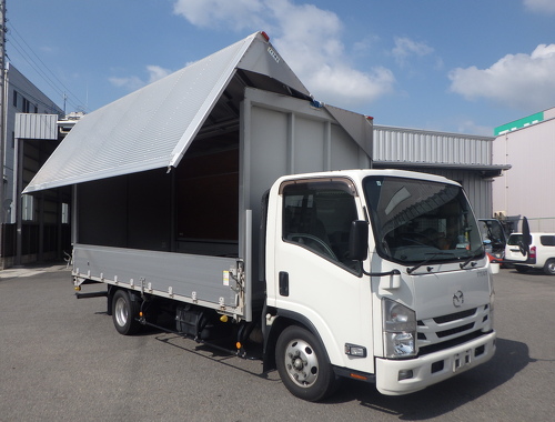 全低床　ワイド超ロング　車輌総重量6,815kg　積載3ｔ