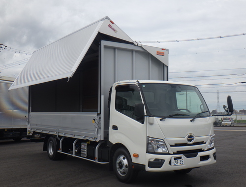 車検R10.2月迄　未使用車　高床　ワイド超ロング　積載3.45ｔ