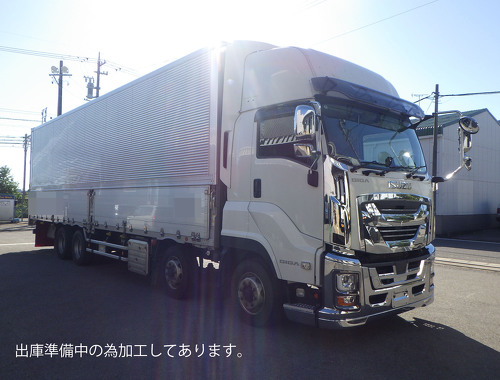 車検R9.7月迄　4軸低床　融雪仕様　ハイルーフ　後輪エアサス
