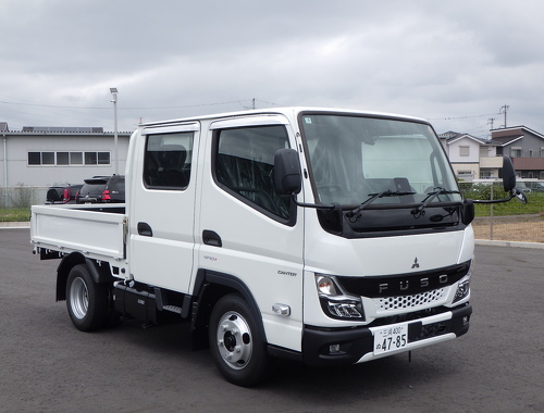 未使用車　Wキャブ　6人乗　4ナンバー　全低床　車検R10.6月迄